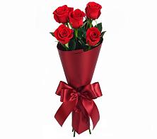 Букет 5 Красных роз Эдлесс Лав в Северо-Курильске