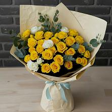 Букет цветов из:  Розы в Северо-Курильске