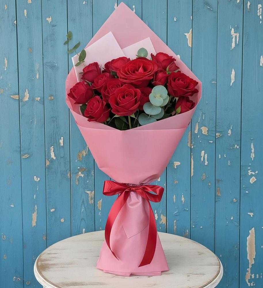 Букет цветов из: Розы в Северо-Курильске