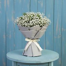 Букет цветов из:  Гипсофила в Северо-Курильске