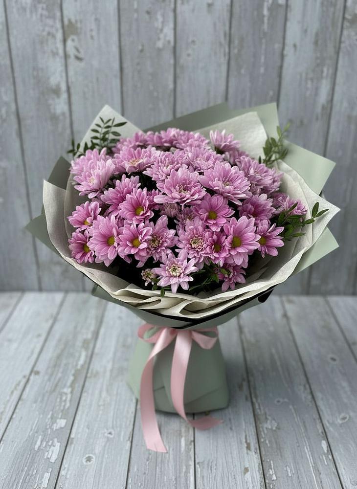 Букет цветов из: Хризантемы в Северо-Курильске