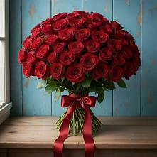 Букет Красные розы Блэк Меджик в Северо-Курильске