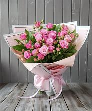 Букет Розовый кустик в Северо-Курильске