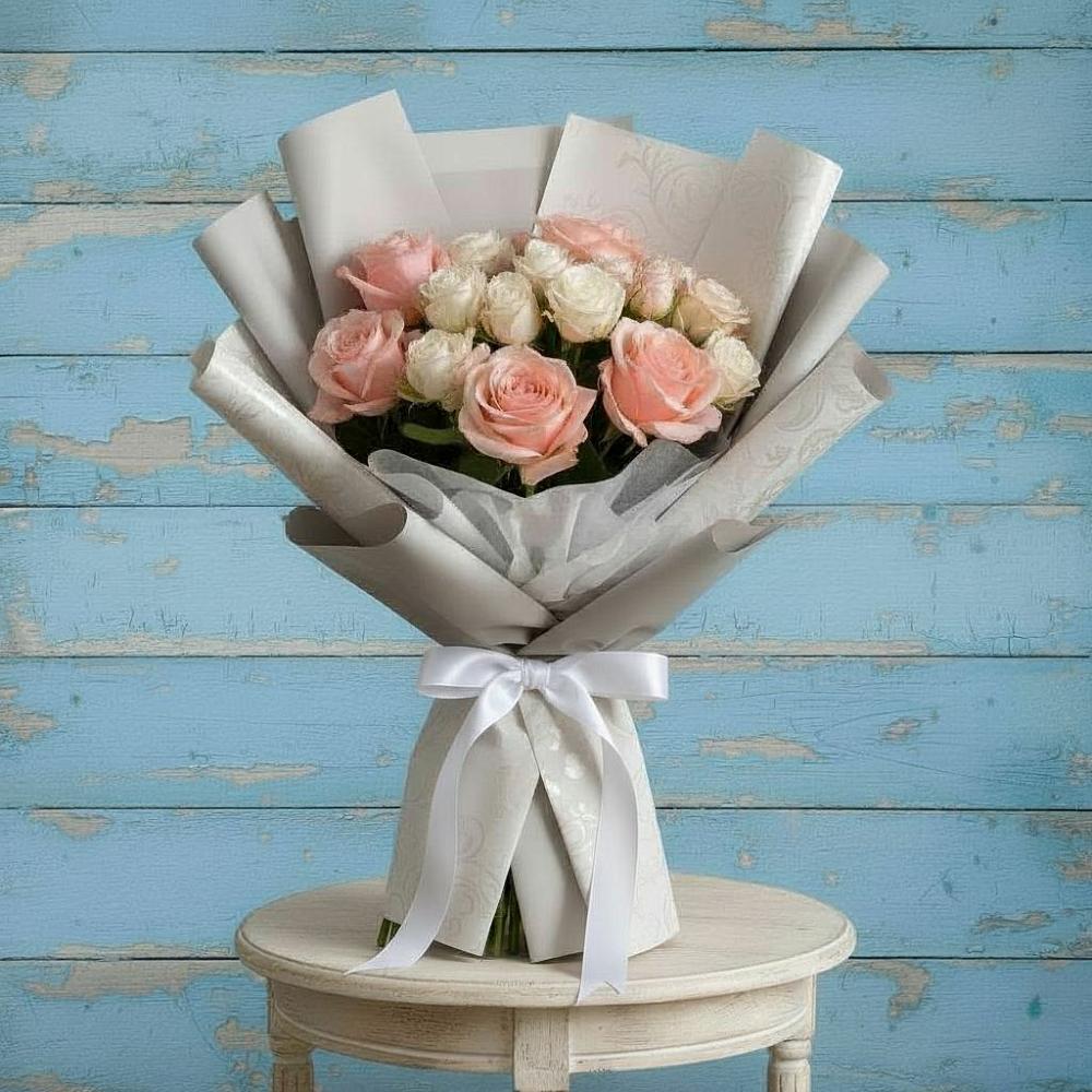 Букет цветов из: Розы в Северо-Курильске