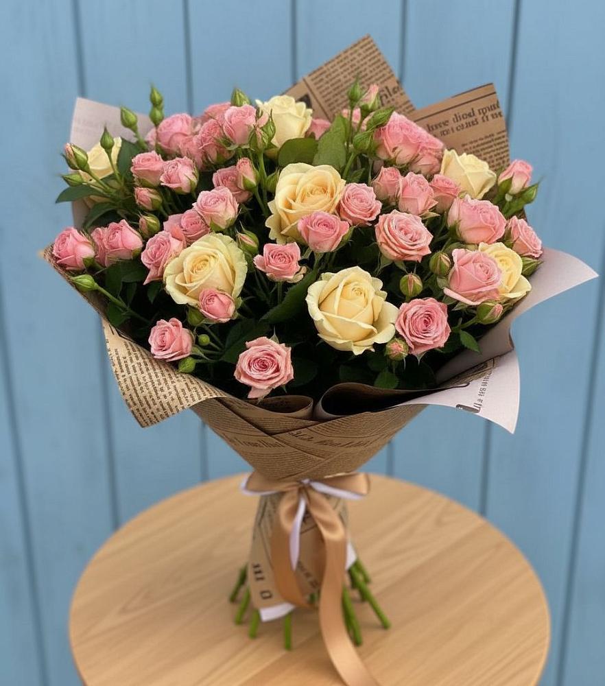 Букет цветов из: Розы в Северо-Курильске