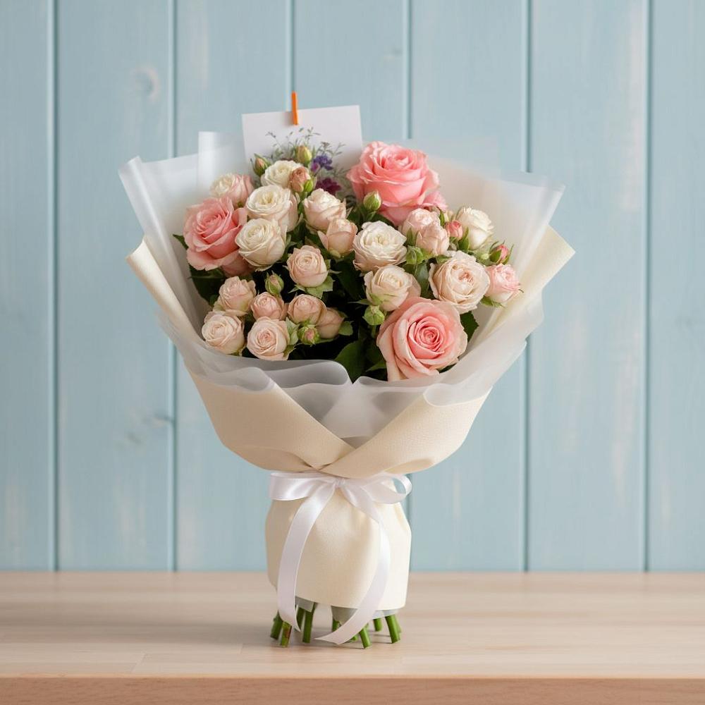 Букет цветов из: Розы в Северо-Курильске