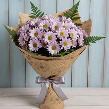 Букет цветов из:  Хризантемы #REPLACE_PRED# Северо-Курильске