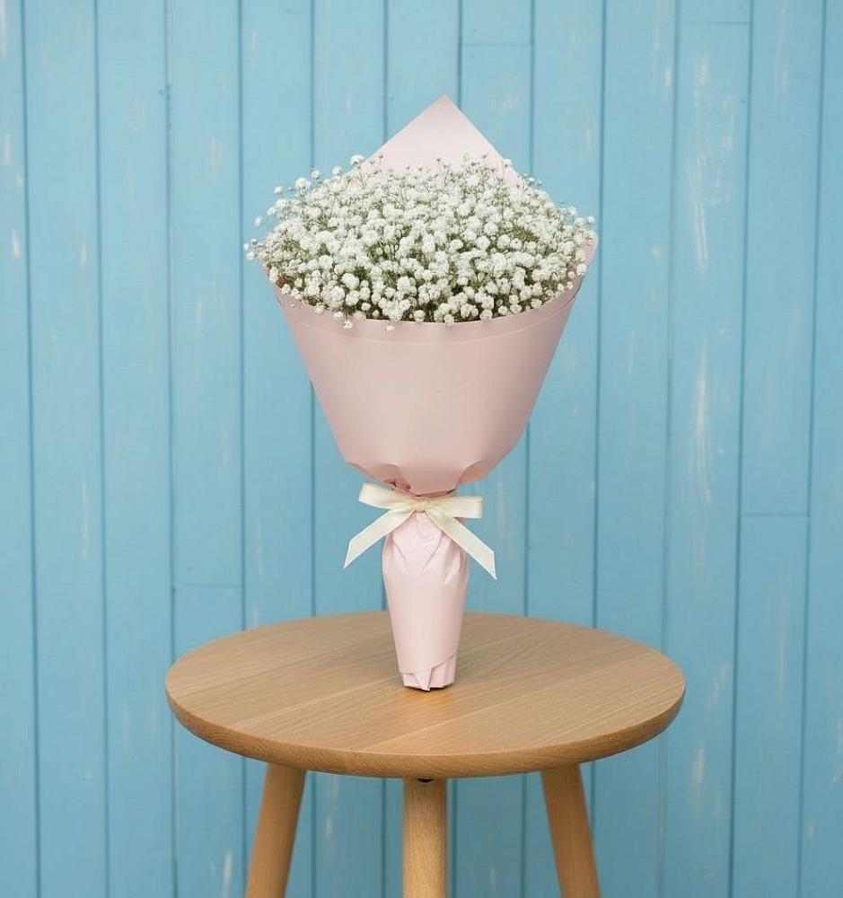 Букет цветов из: Гипсофила в Северо-Курильске