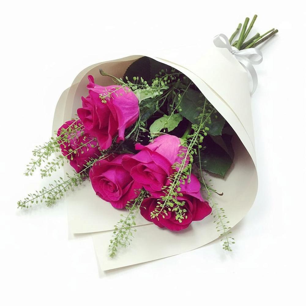 Букет цветов из: Розы в Северо-Курильске