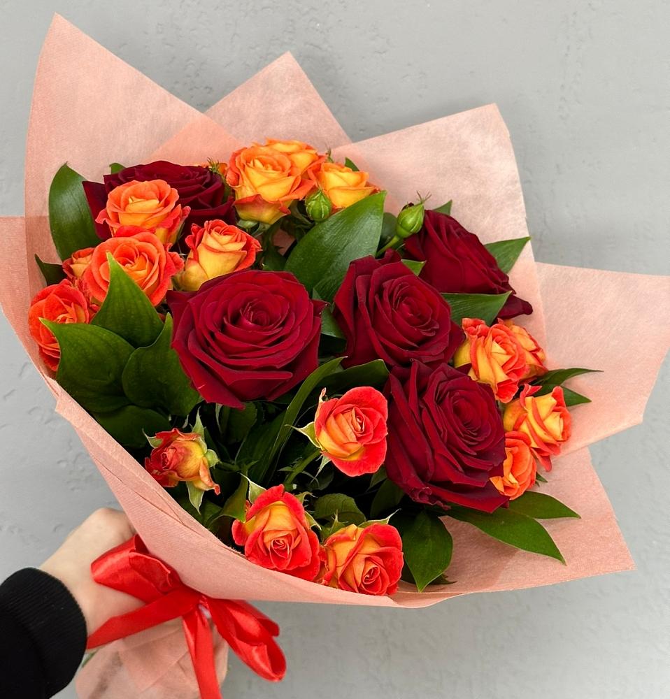 Букет Любовь и восторг в Северо-Курильске