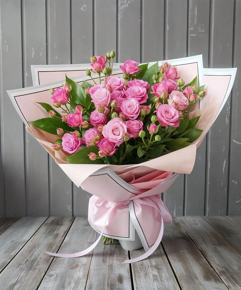 Букет Розовый кустик в Северо-Курильске