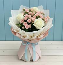 Букет цветов из:  Розы в Северо-Курильске