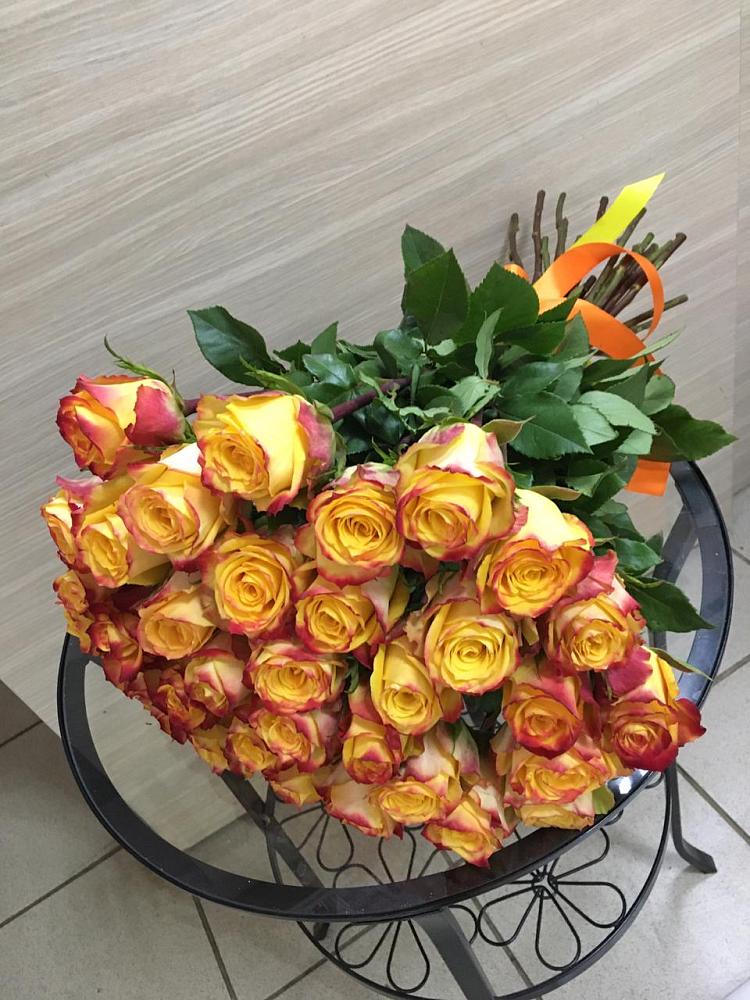 Букет Желтые розы в Северо-Курильске