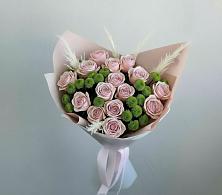 Букет цветов из:  Розы и Хризантемы #REPLACE_PRED# Северо-Курильске