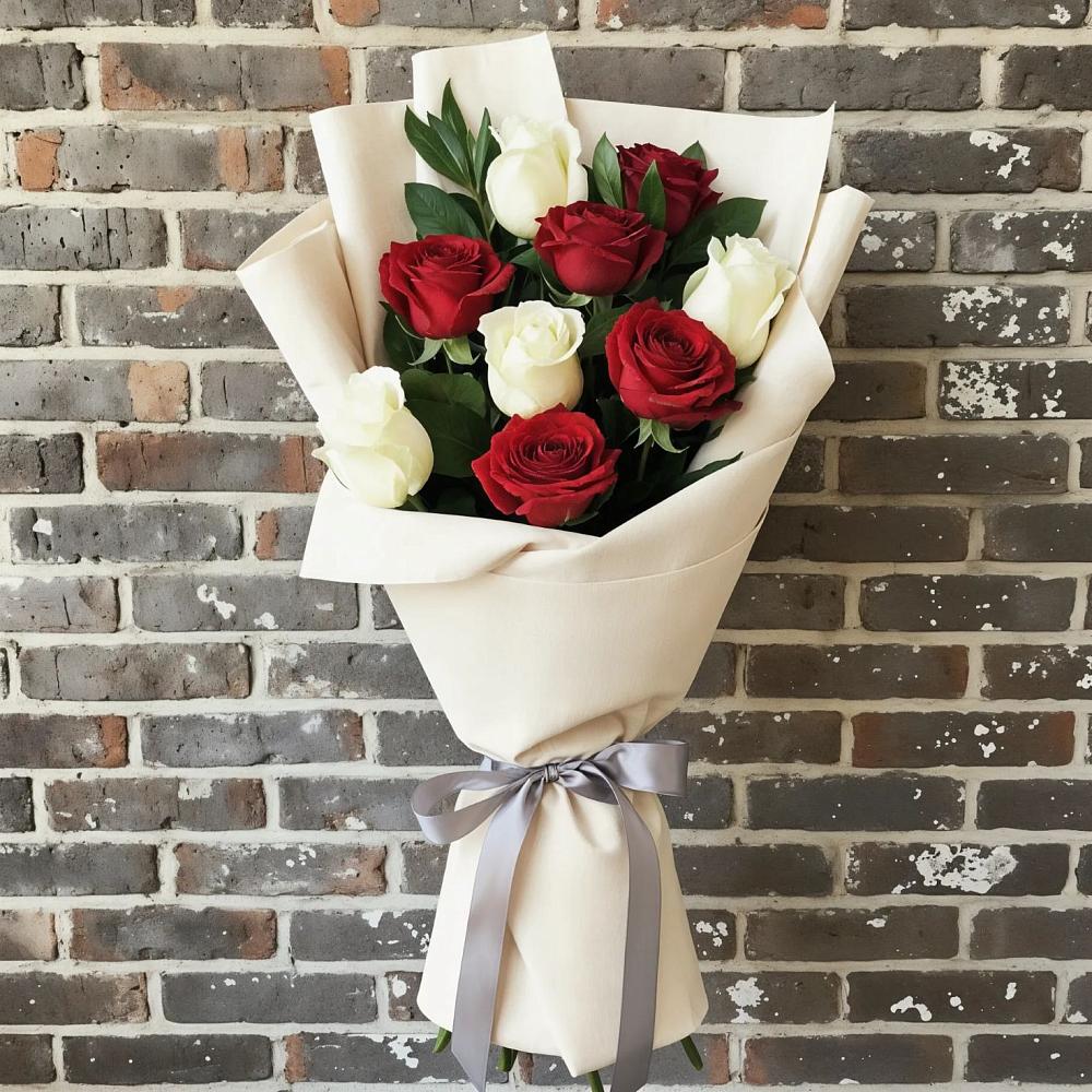 Букет цветов из: Розы в Северо-Курильске