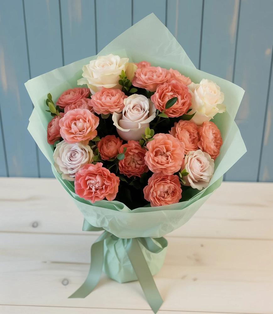 Букет цветов из: Розы в Северо-Курильске