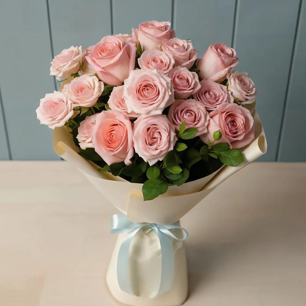 Букет Розовый шарм в Северо-Курильске