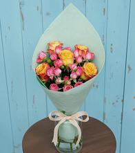 Букет цветов из:  Розы #REPLACE_PRED# Северо-Курильске